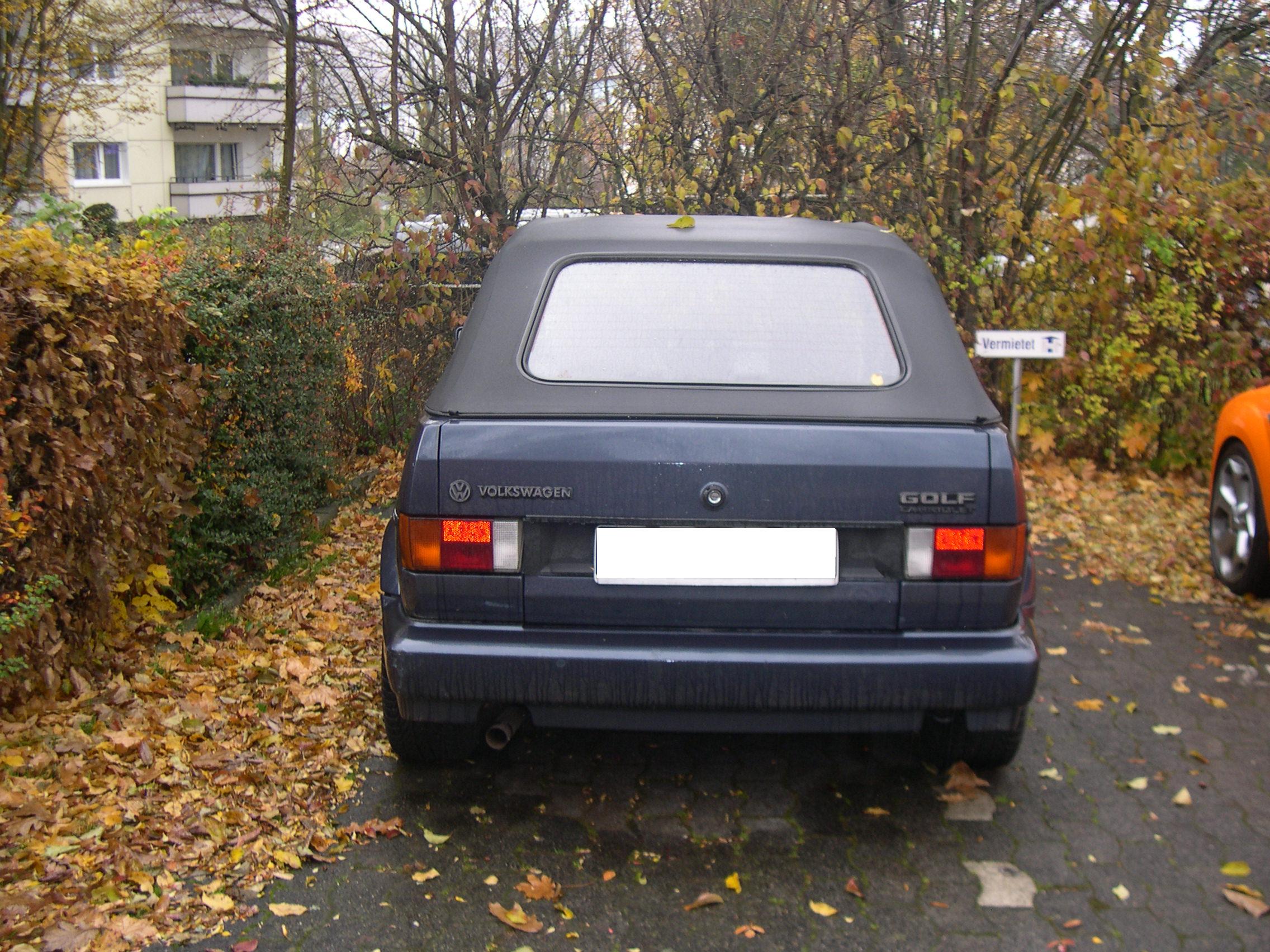 VW, Golf 1 Cabrio (98 PS) , 1988