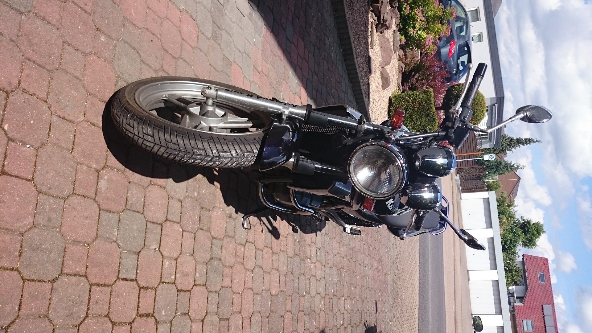 Kawasaki ER-5 Twister mit Motorschaden