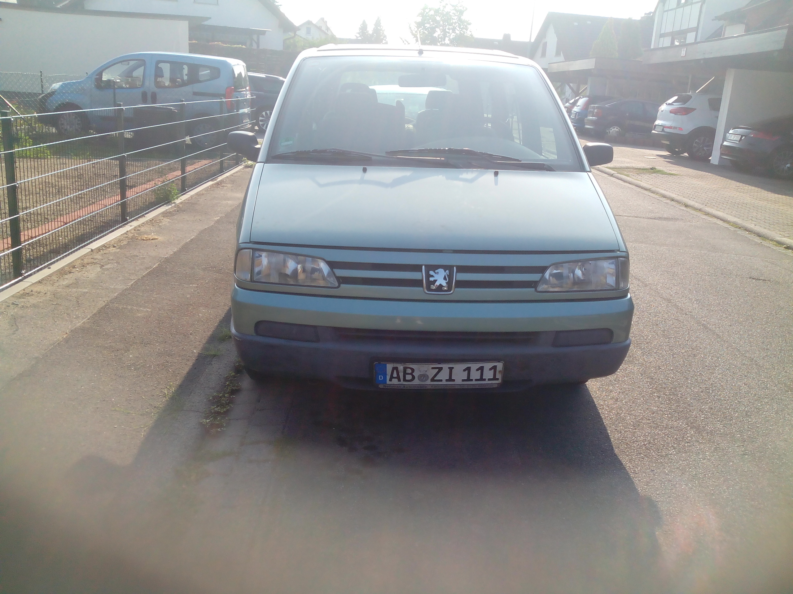Verkauf meines Peugeot 806 van